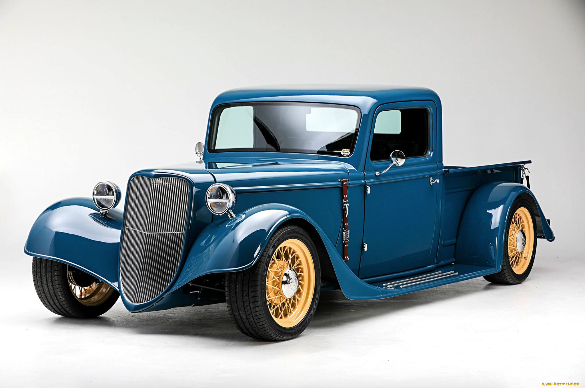 , custom pick-up, ford